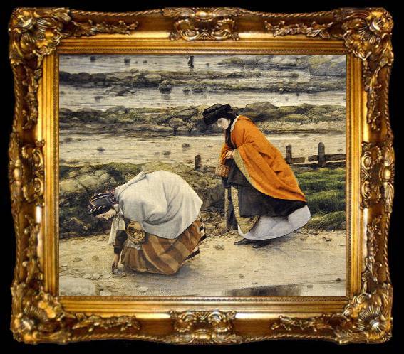 framed  William Dyce Pegwell Bay, Kent - a Recollection of October 5th 1858, ta009-2